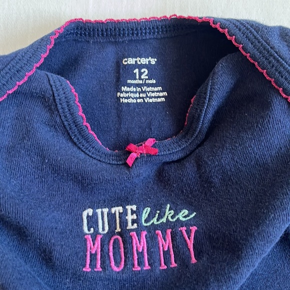 Set of 2 Carter's Baby Girl Outfits Size 12 Months - Picture 11 of 15